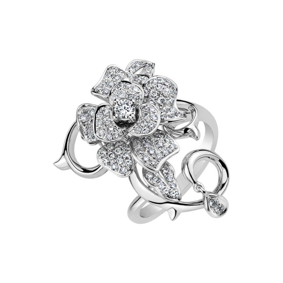 Prsten s diamanty Wild Rose