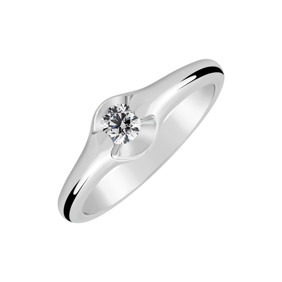 Prsten s diamantem Faelion