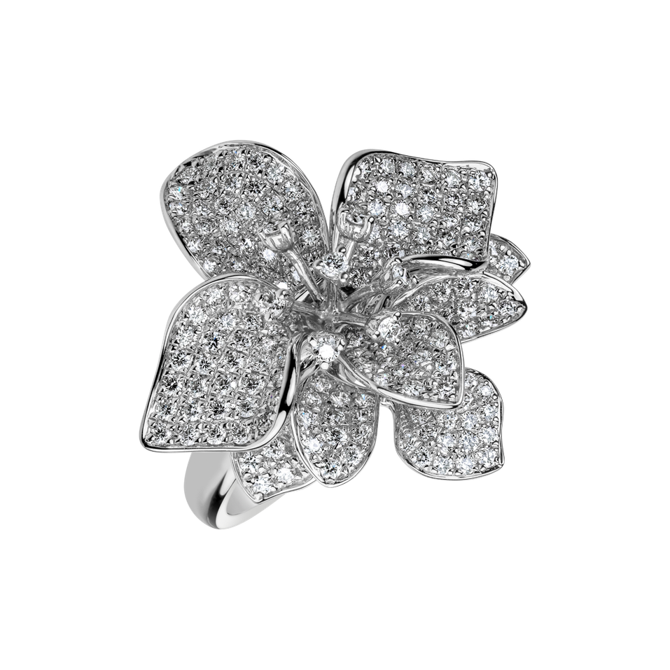 Prsten s diamanty Royal Lily