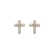 Náušnice s diamanty Cross2