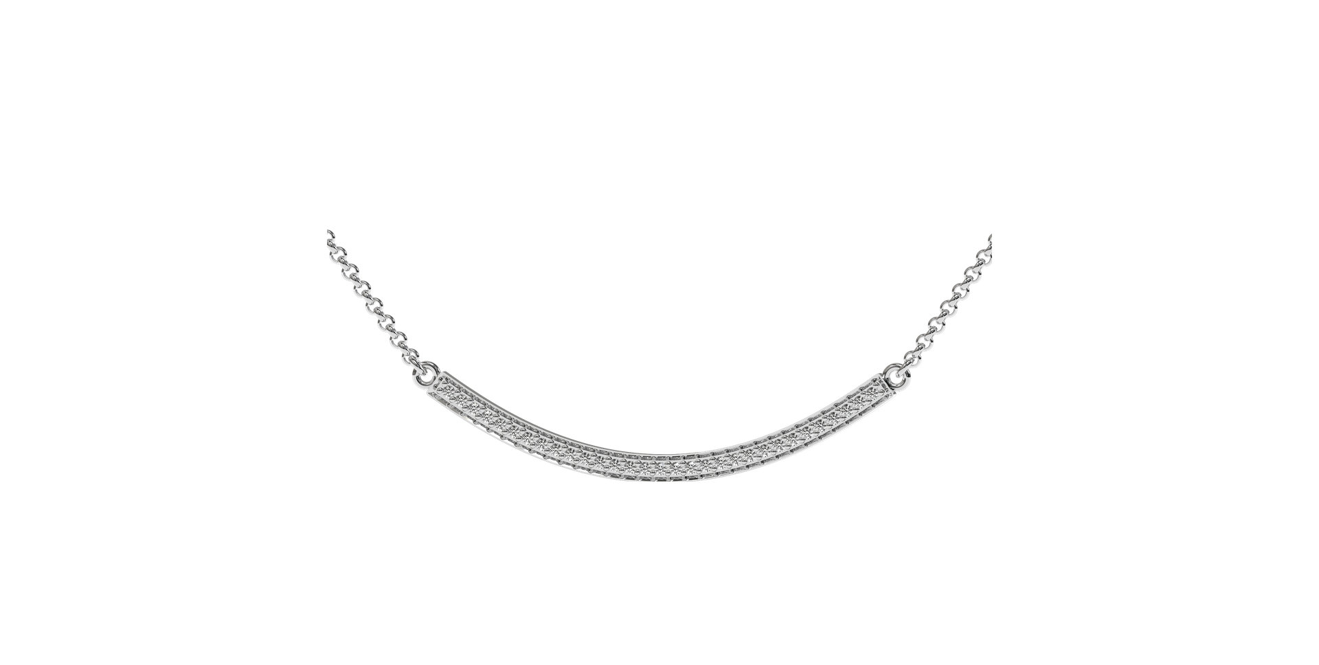 Náhrdelník s diamanty Essential