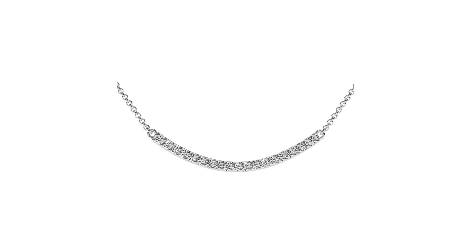 Náhrdelník s diamanty Essential