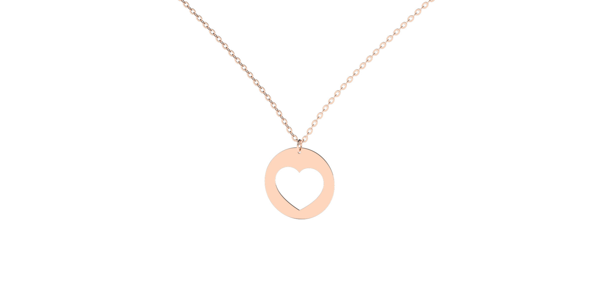 Náhrdelník s diamantem Signature Heart