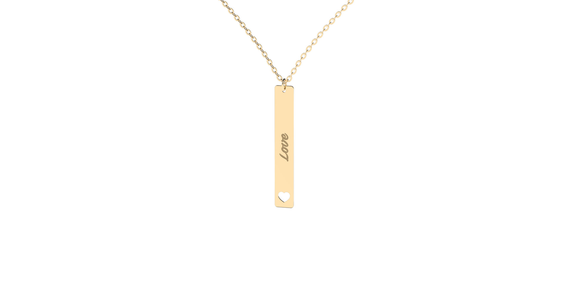 Náhrdelník s diamantem Passion Love