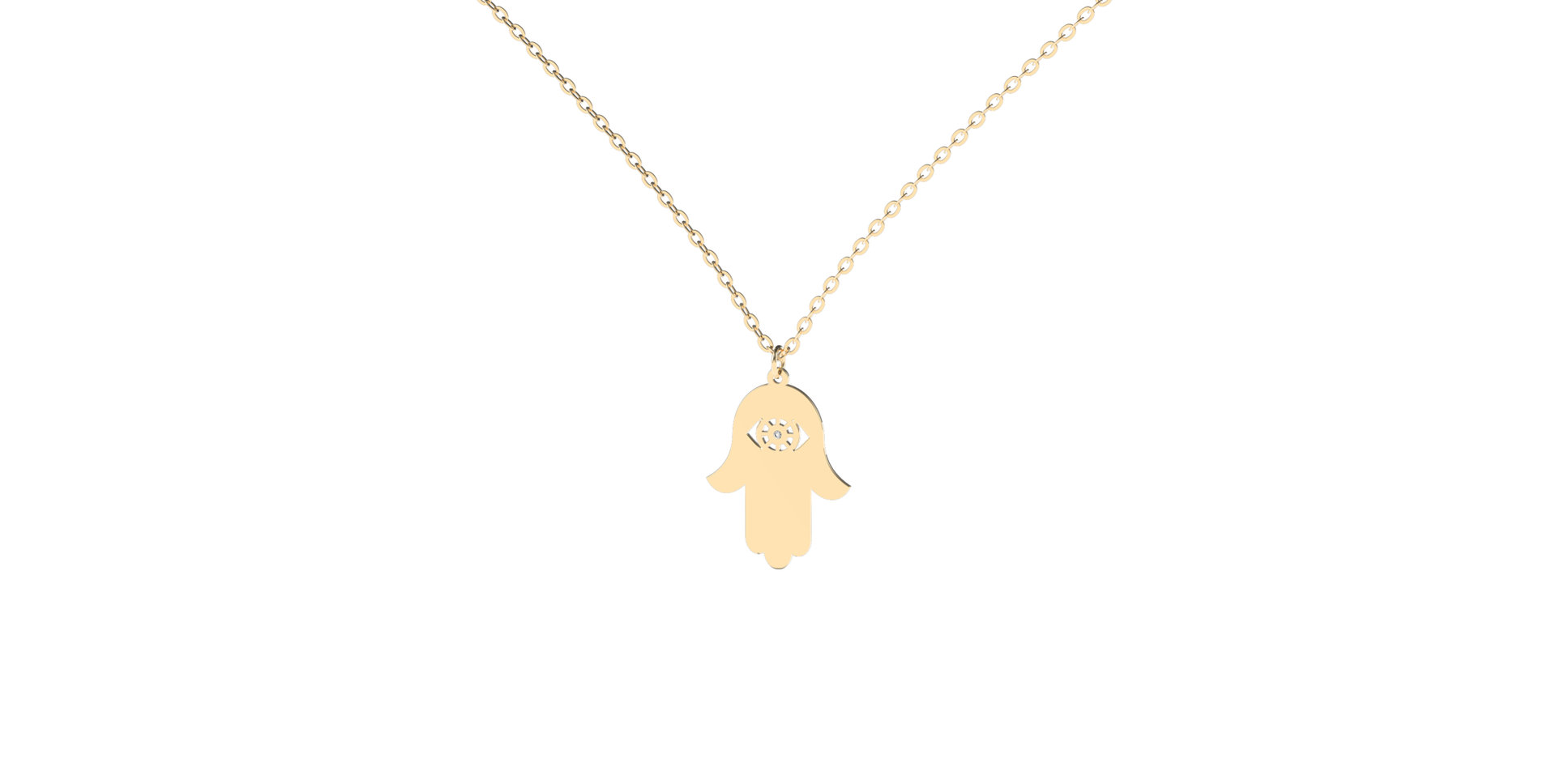 Náhrdelník s diamantem Mystery Fate