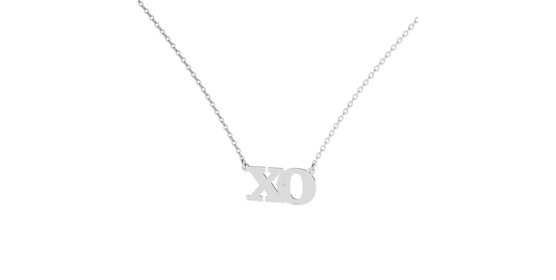 Náhrdelník s diamantem Darling