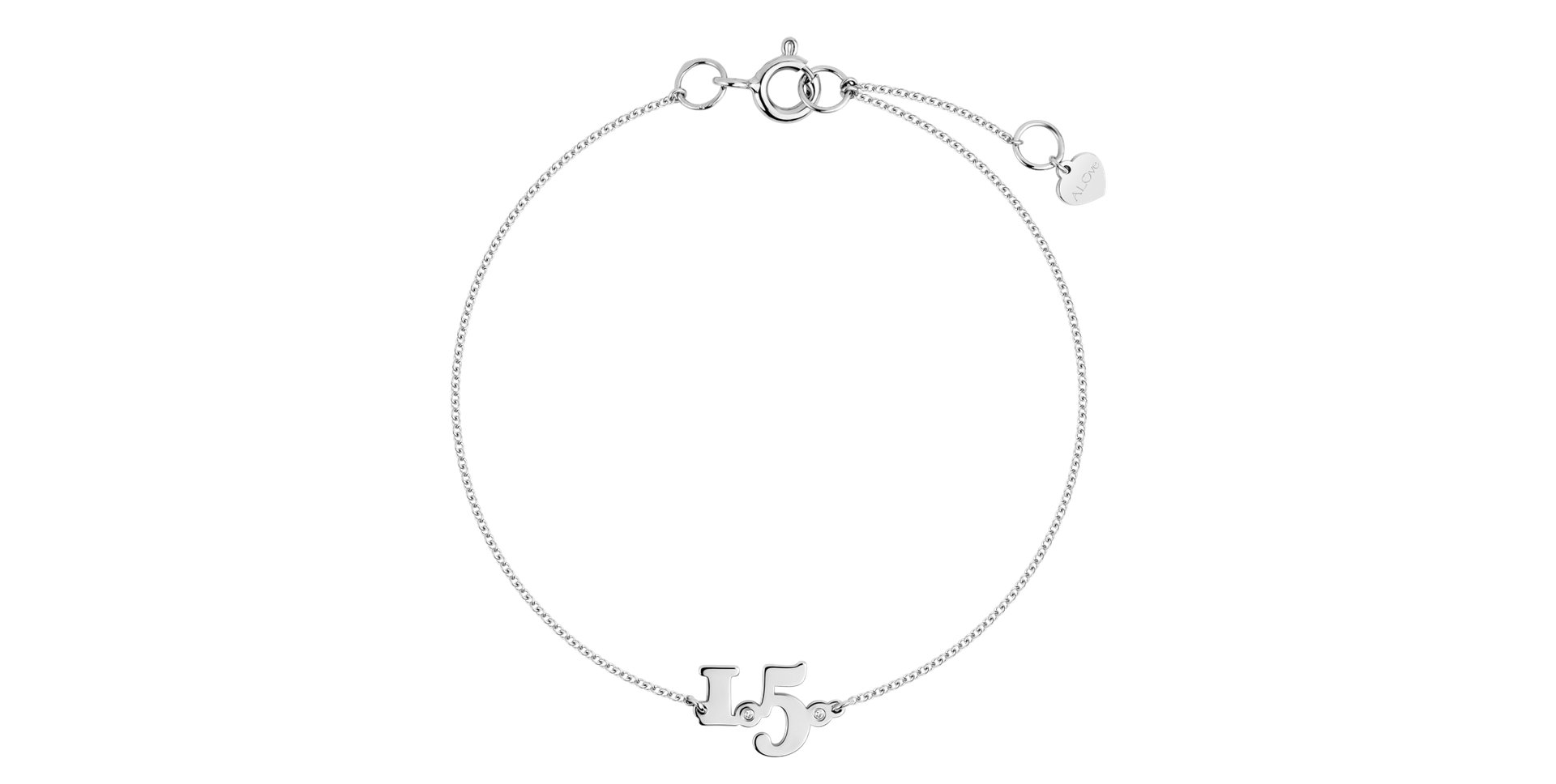 Náramek s diamantem Date