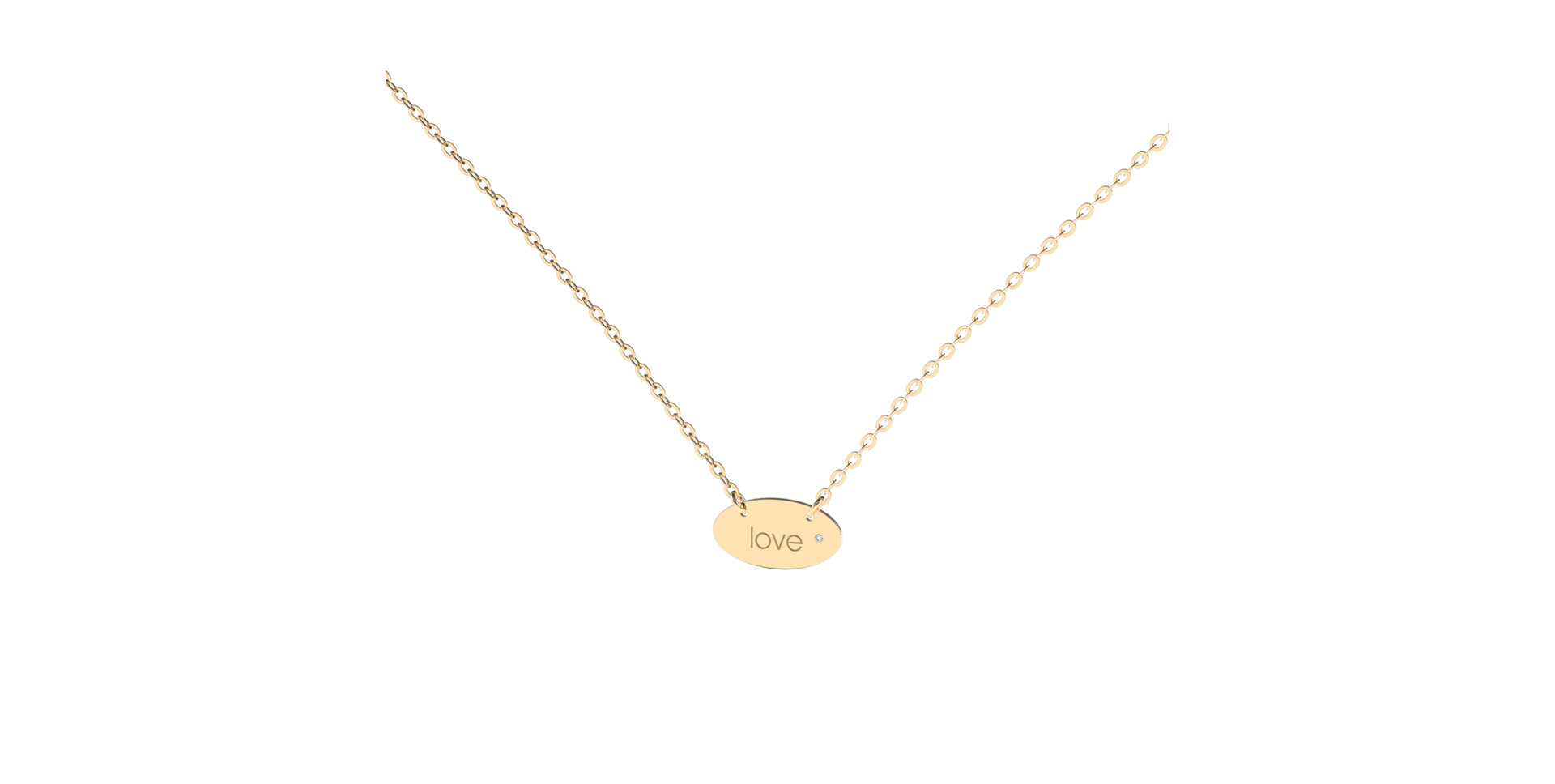 Náhrdelník s diamantem Fantasy Darling