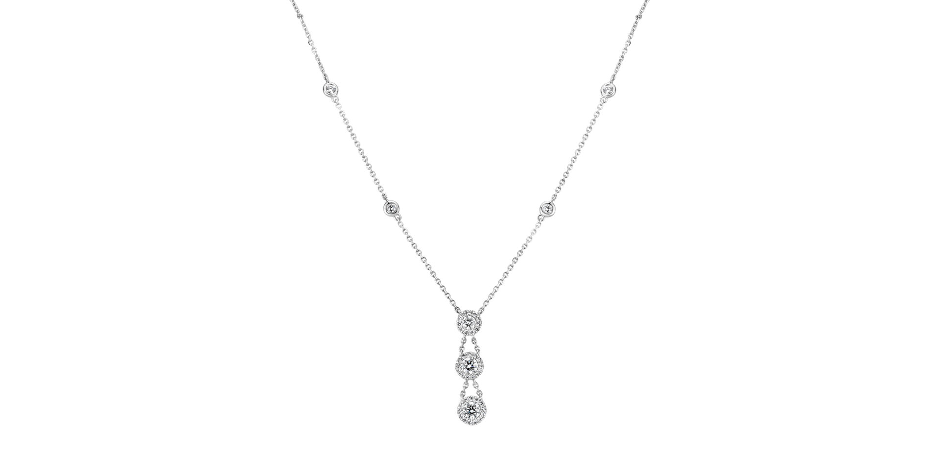 Náhrdelník s diamanty Atheneia