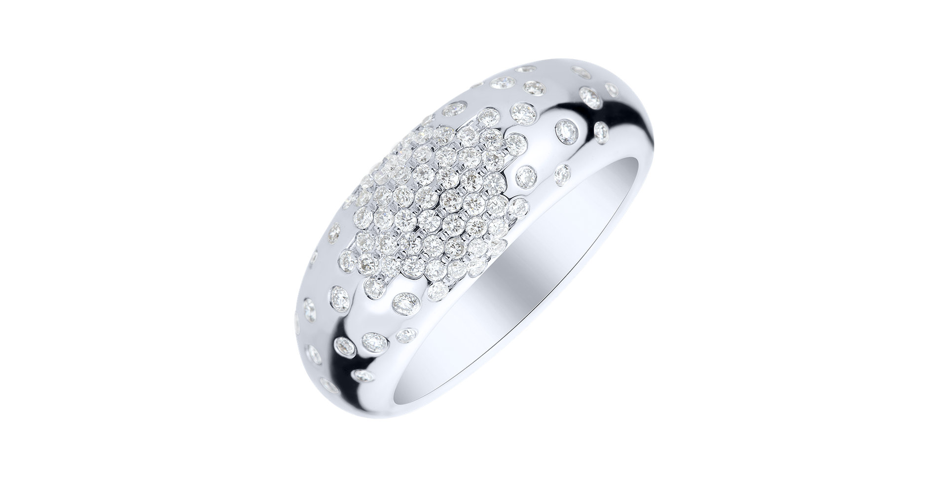 Prsten s diamanty Midnight Date