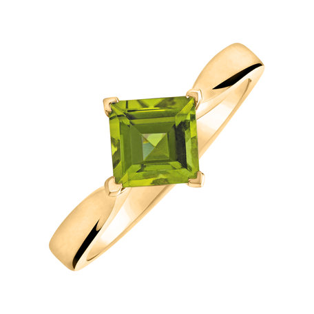 Prsten s peridotem Bonbon