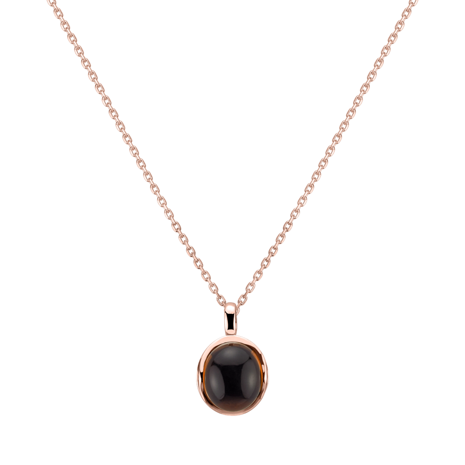 Náhrdelník s diamanty a quartzem Fairytale Drop