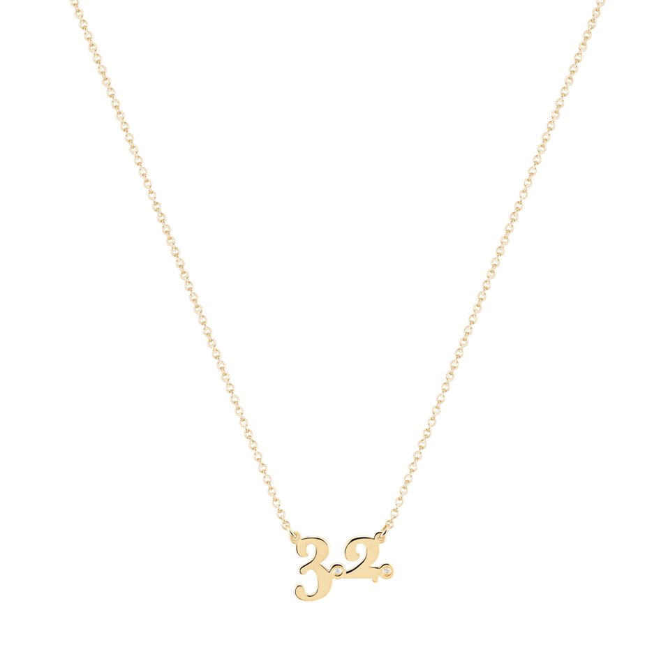 Náhrdelník s diamanty Date
