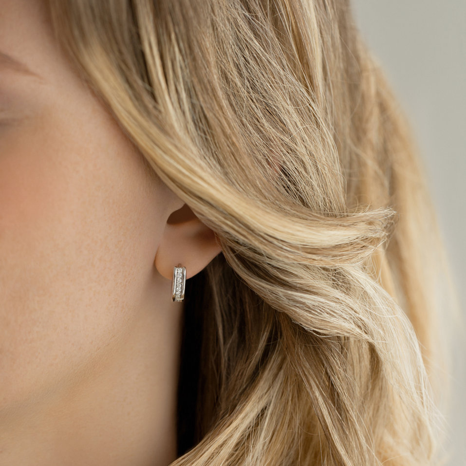 Náušnice s diamanty Alford