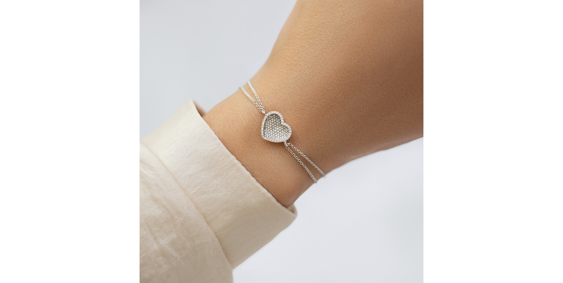 Náramek s diamanty Love Dimension