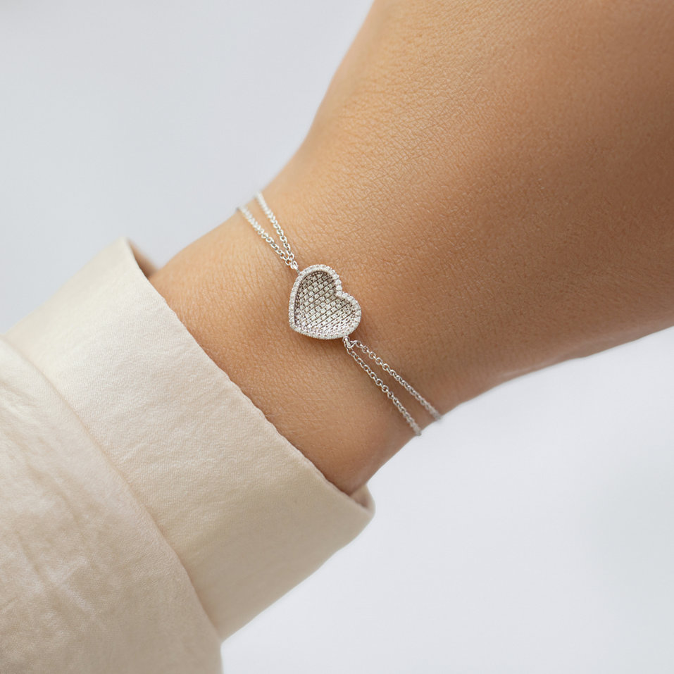 Náramek s diamanty Love Dimension