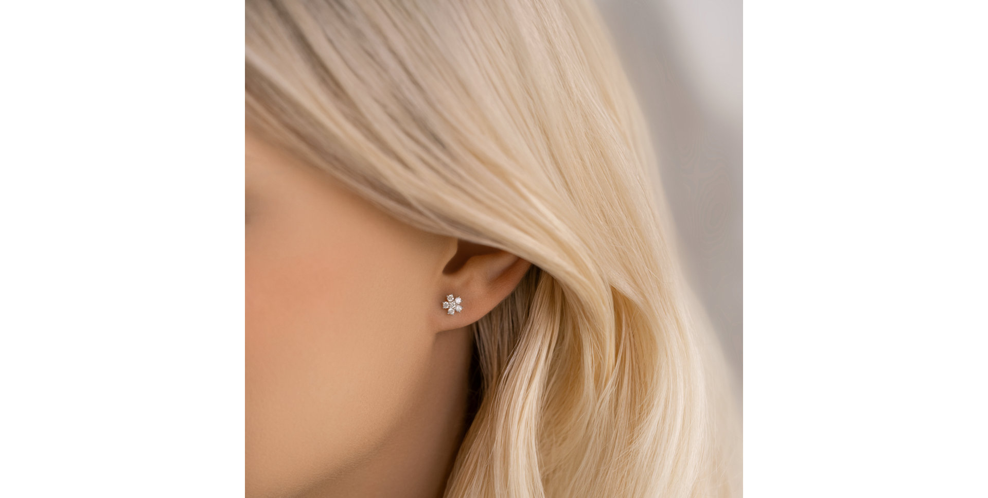 Náušnice s diamanty Sparkless