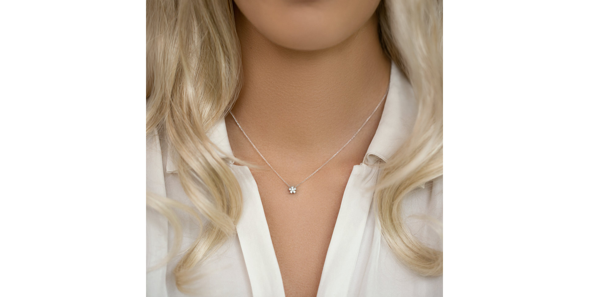 Náhrdelník s diamanty Sparkless