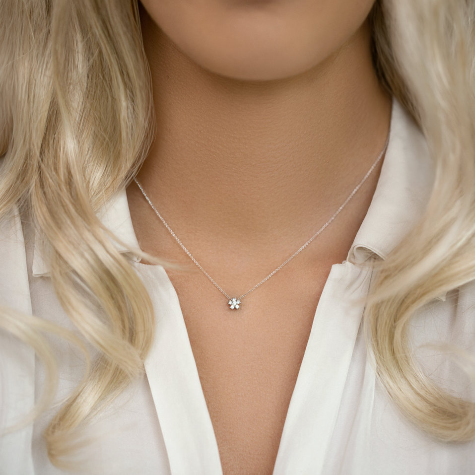 Náhrdelník s diamanty Sparkless