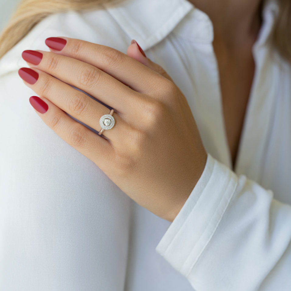 Prsten s diamanty Urethiel