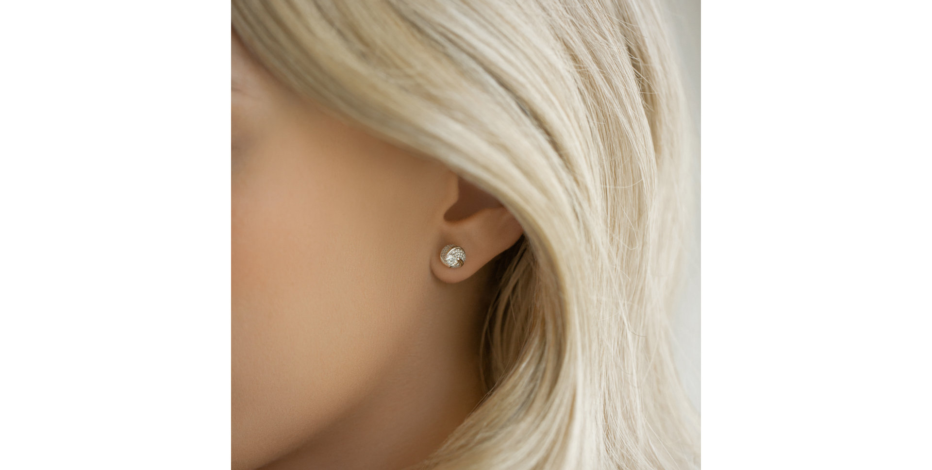 Náušnice s diamanty Fancy Spirit