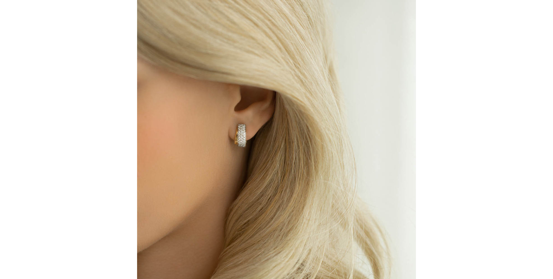 Náušnice s diamanty Galaxy Poem