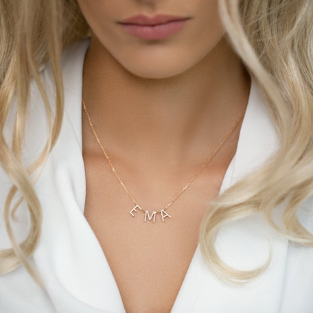 Náhrdelník s diamanty Ema Shine