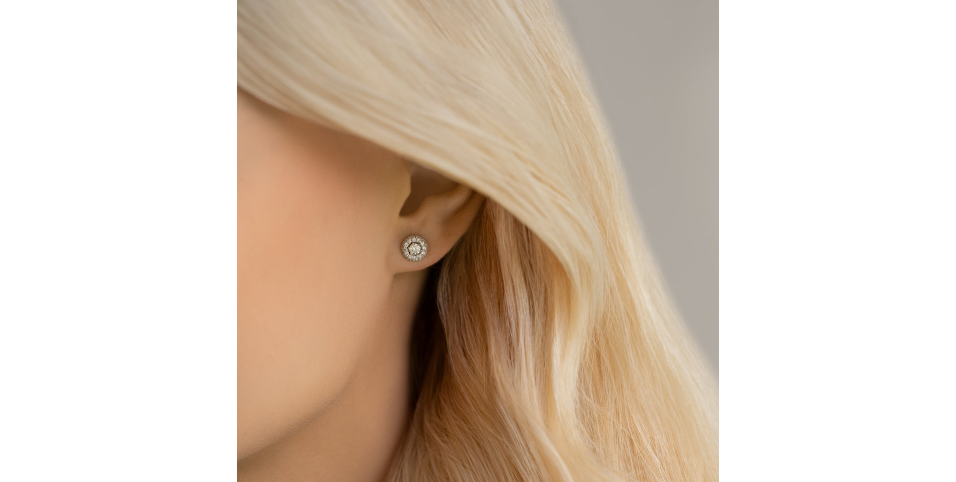 Náušnice s diamanty Éclat