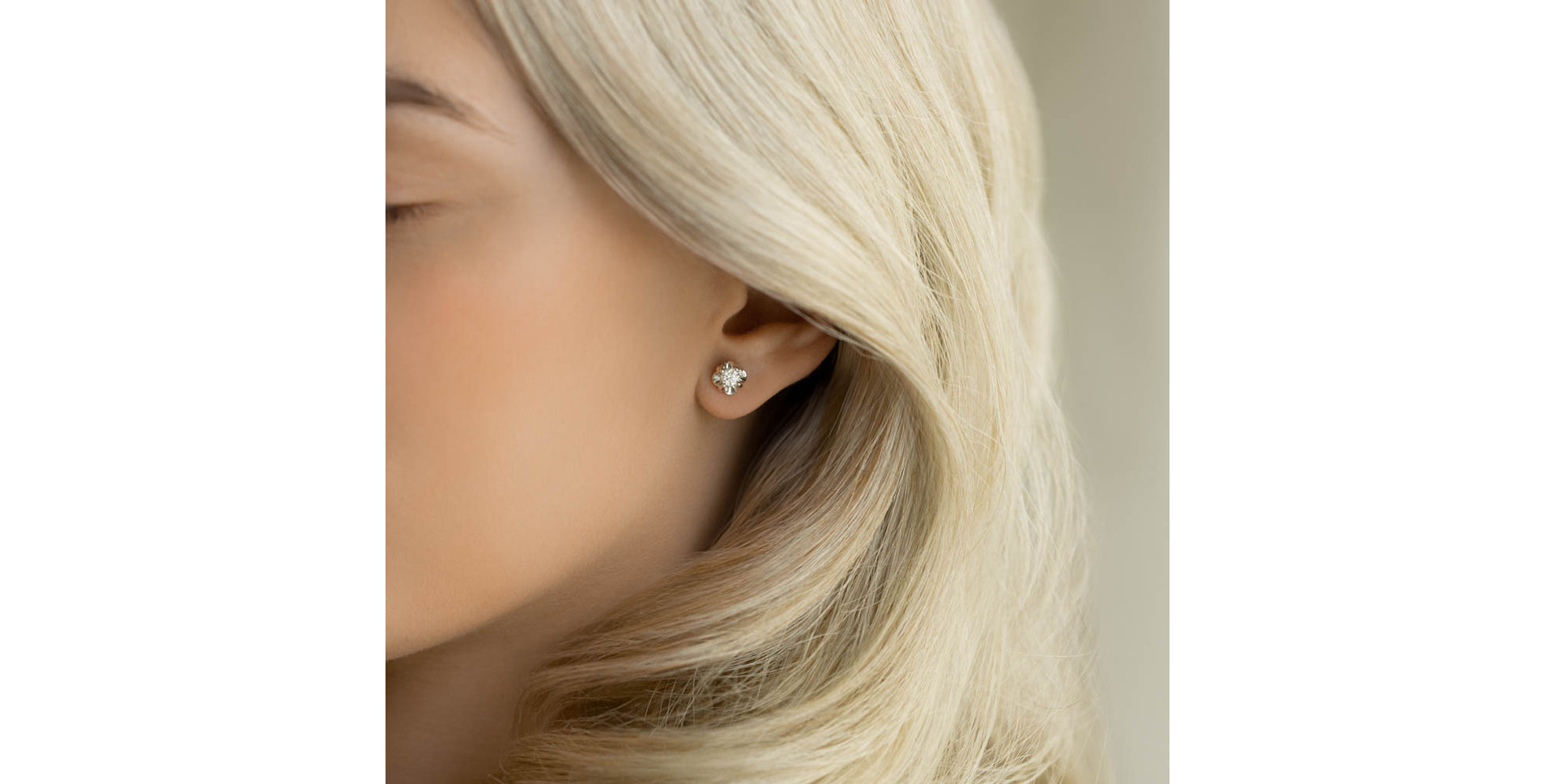 Náušnice s diamantem Fairytale Wish