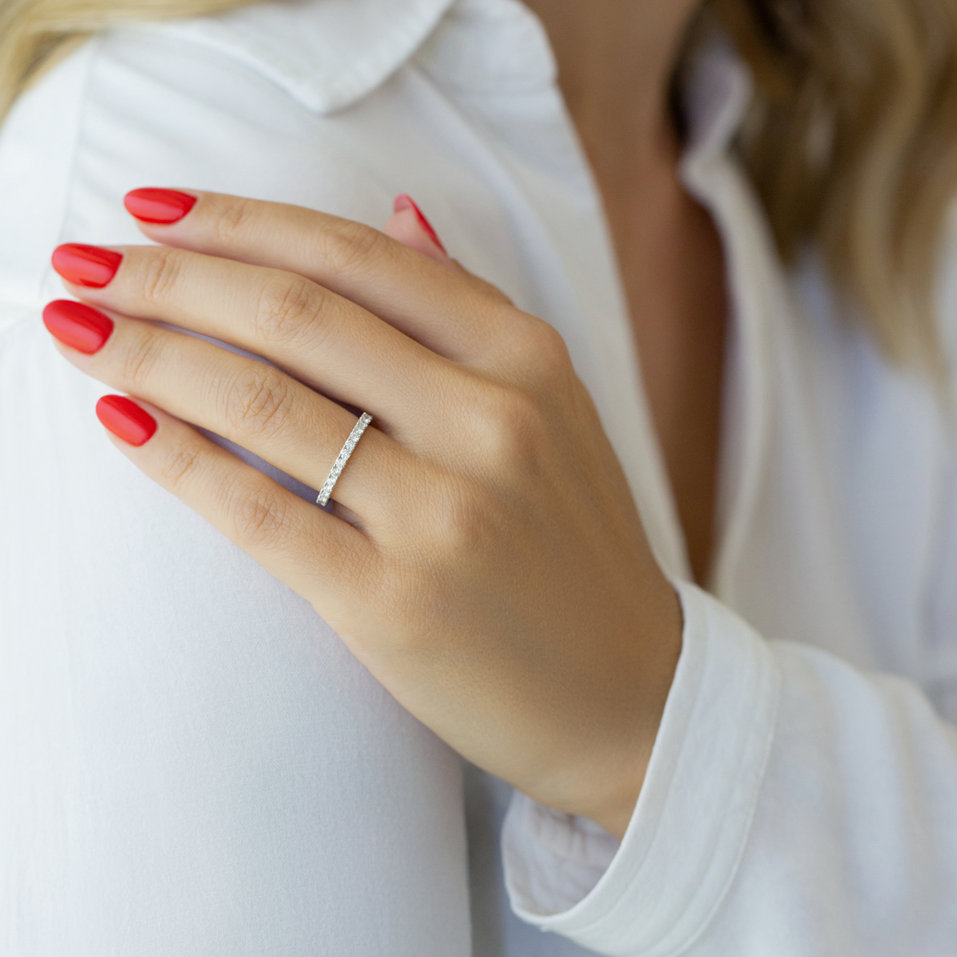 Prsten s diamanty Eternal Promise