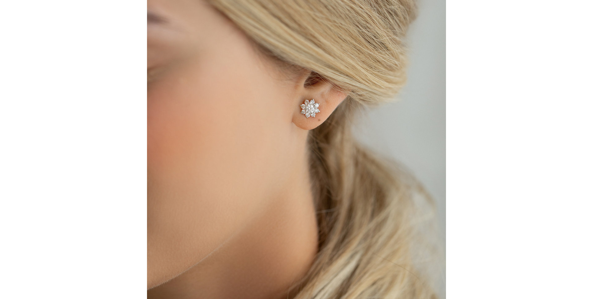 Náušnice s diamanty Celestial Romance