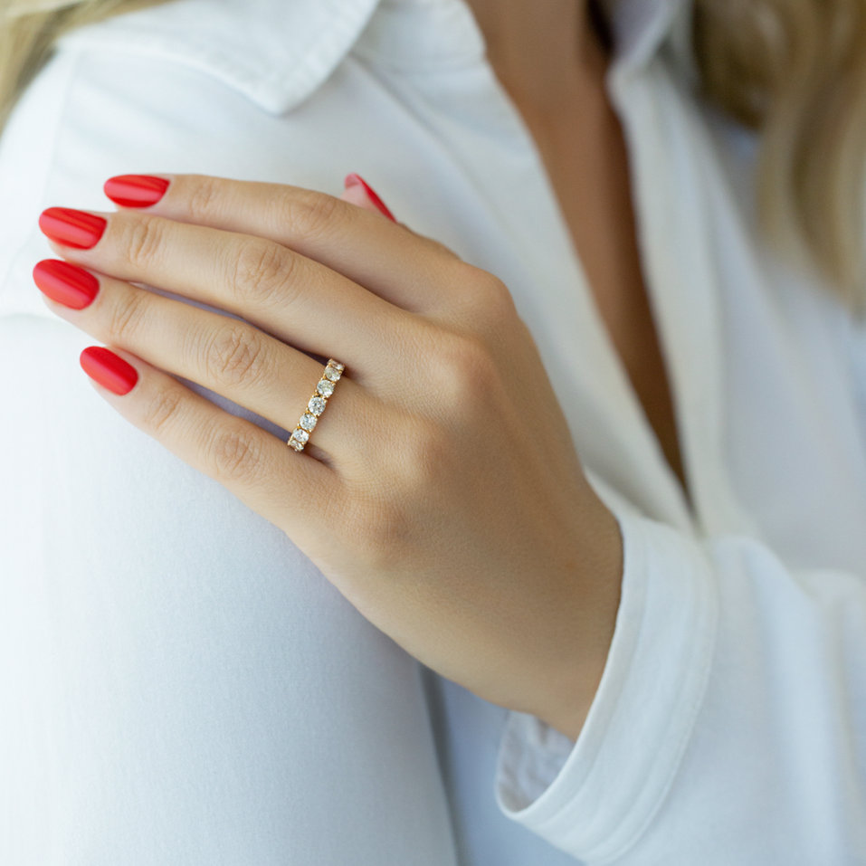 Prsten s diamanty Sheer Elegance