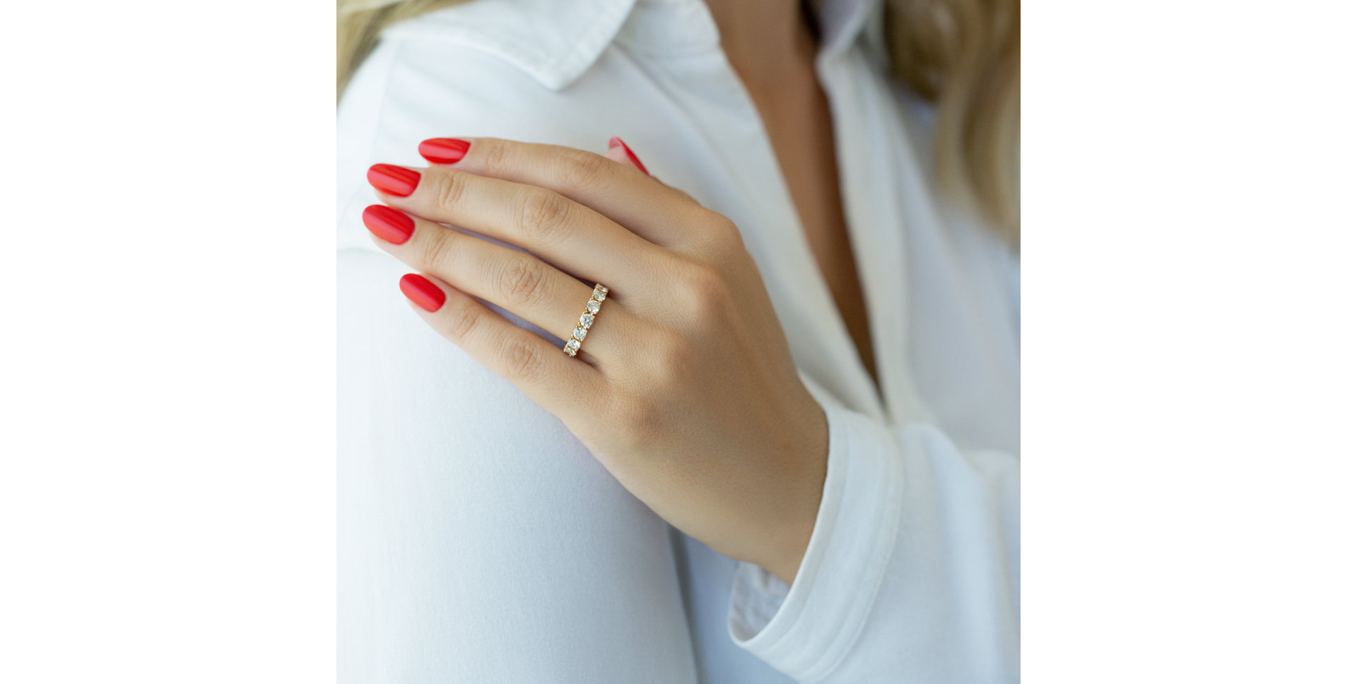 Prsten s diamanty Sheer Elegance