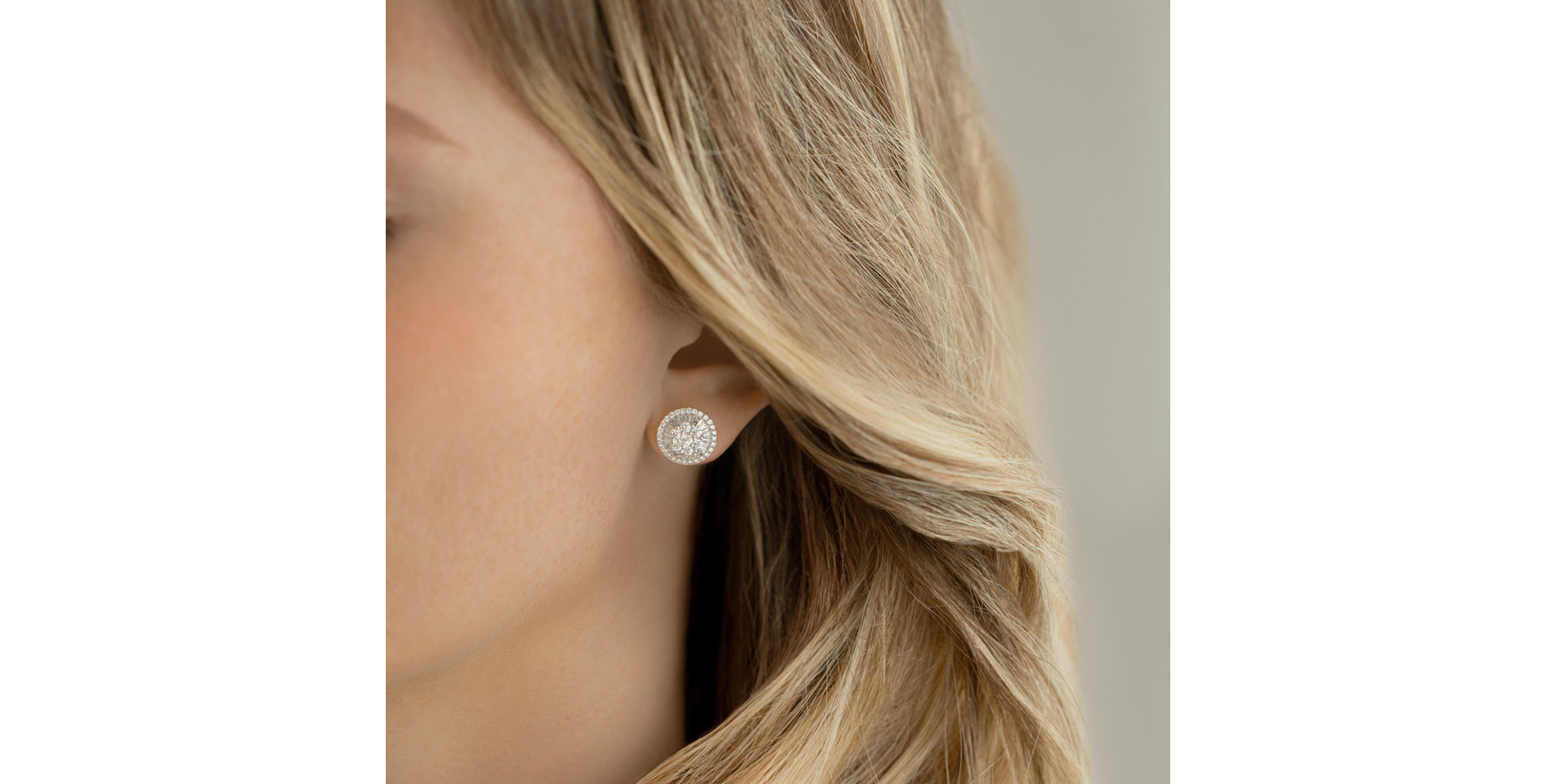 Náušnice s diamanty Absinthe Drinker