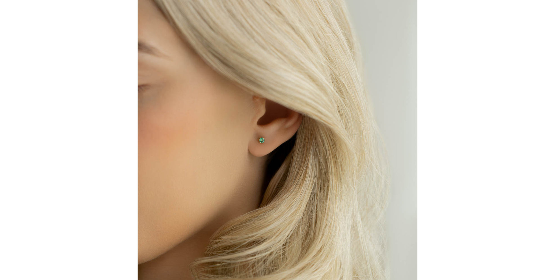 Náušnice s rubínem Vesper Romance