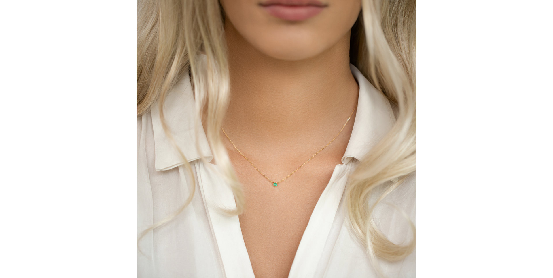 Náhrdelník s rubínem Essential Drop