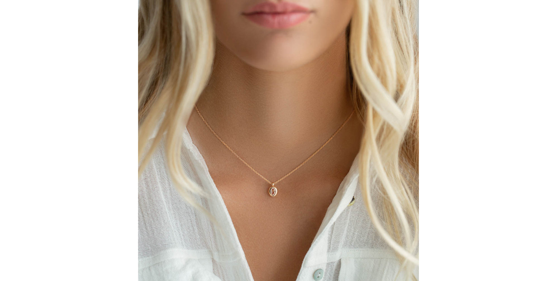 Náhrdelník s tanzanitem Sweet Candy