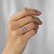 Prsten s diamanty a topazem london Perfect Promise2