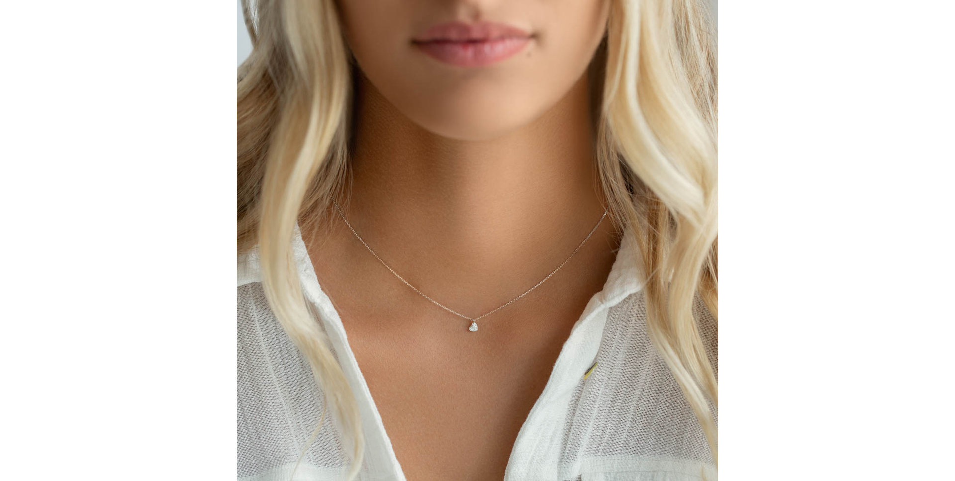 Náhrdelník s diamanty Amorous Feeling