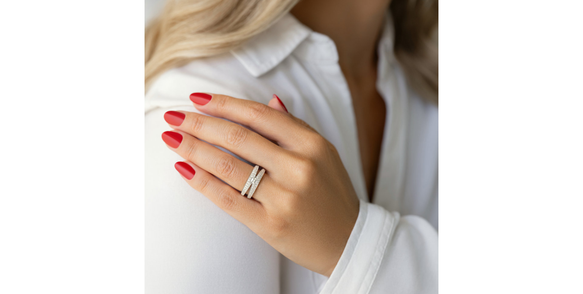 Prsten s diamanty Unique Love