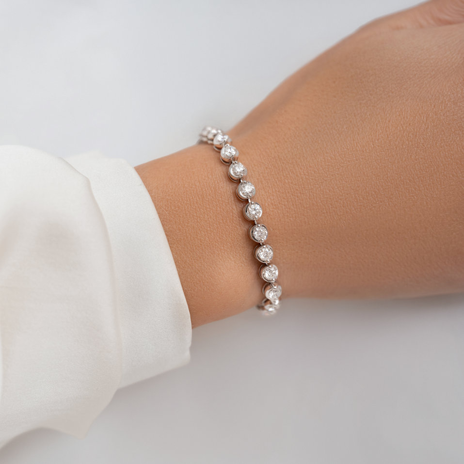 Náramek s diamanty Leilani