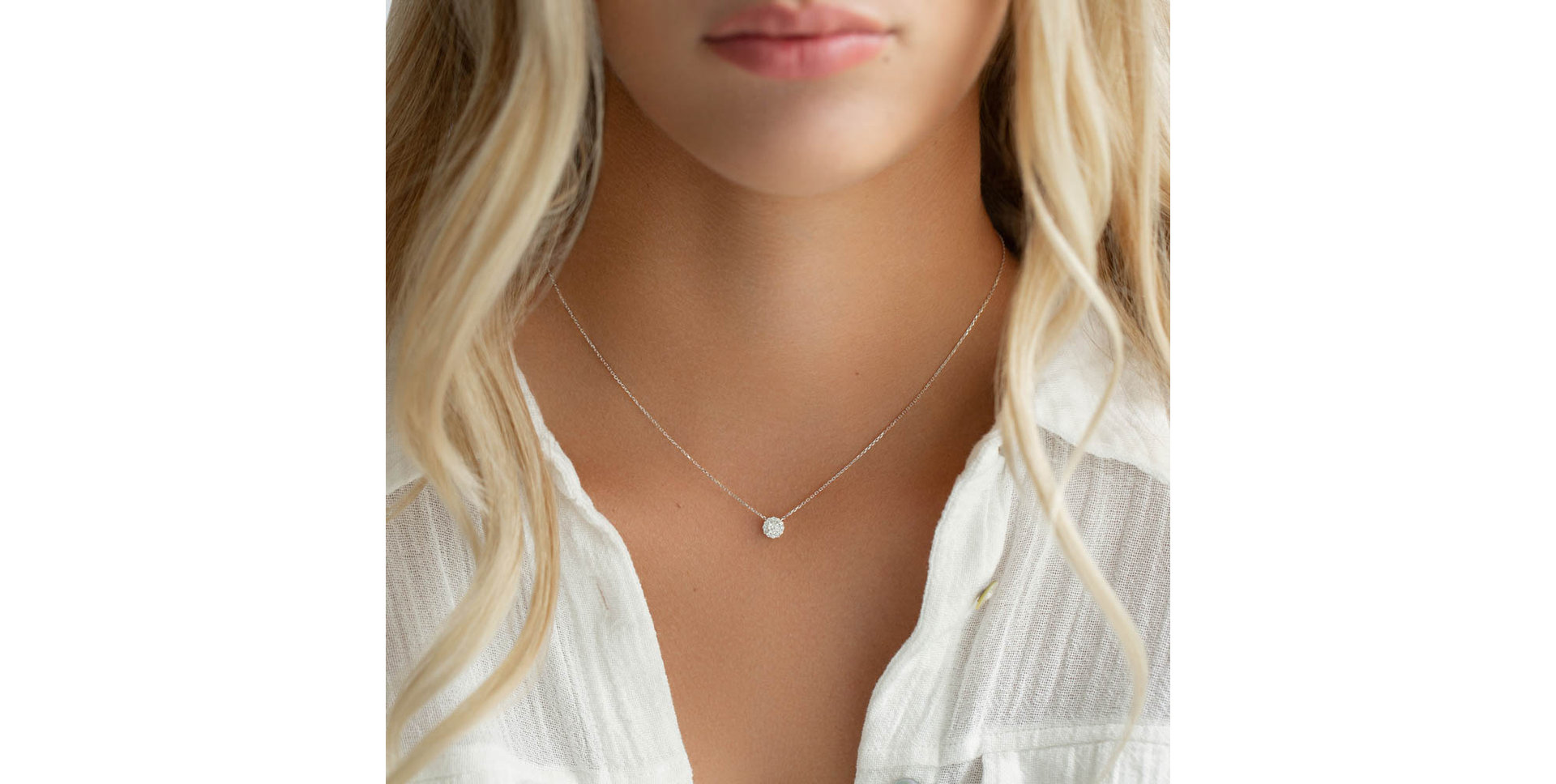 Náhrdelník s diamanty Dream Sparkle