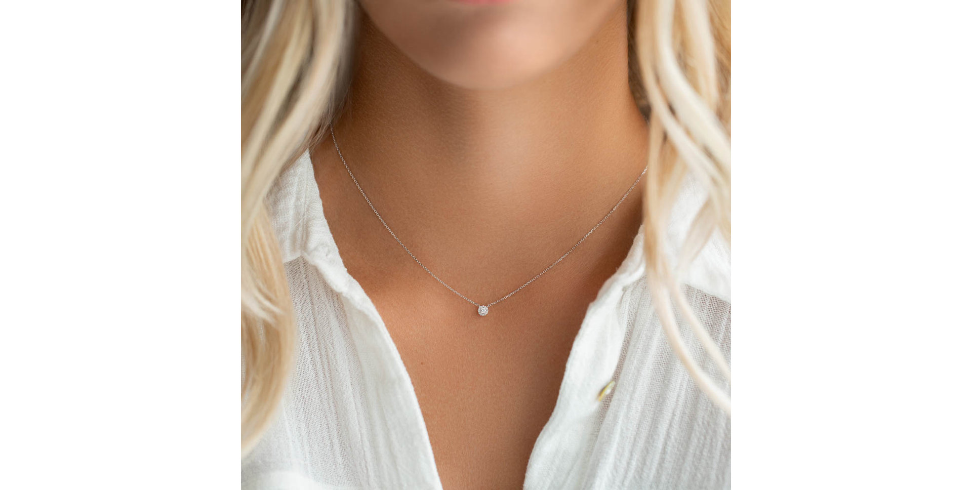 Náhrdelník s diamanty Dream Sparkle