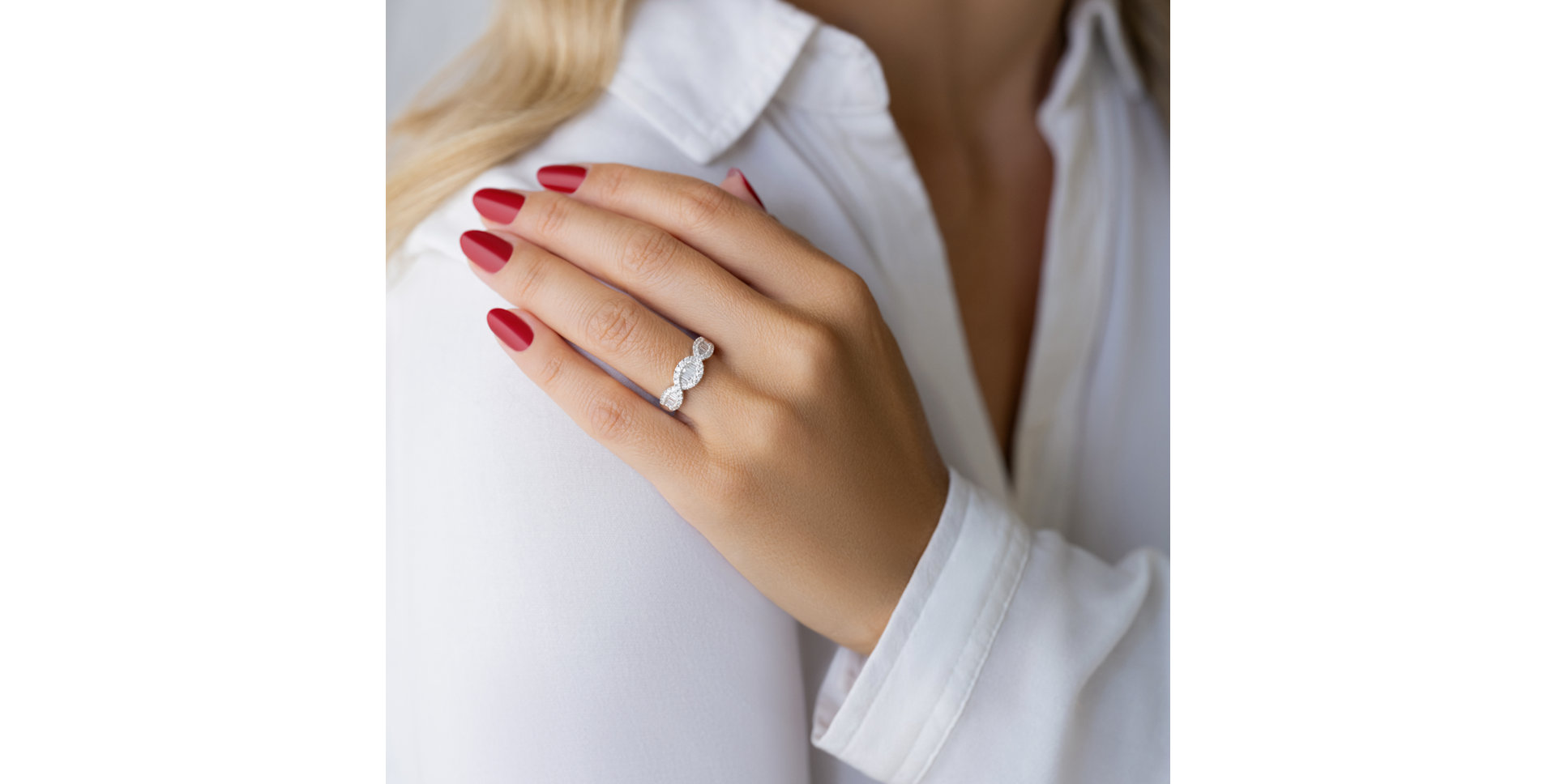Prsten s diamanty Luxy Connection