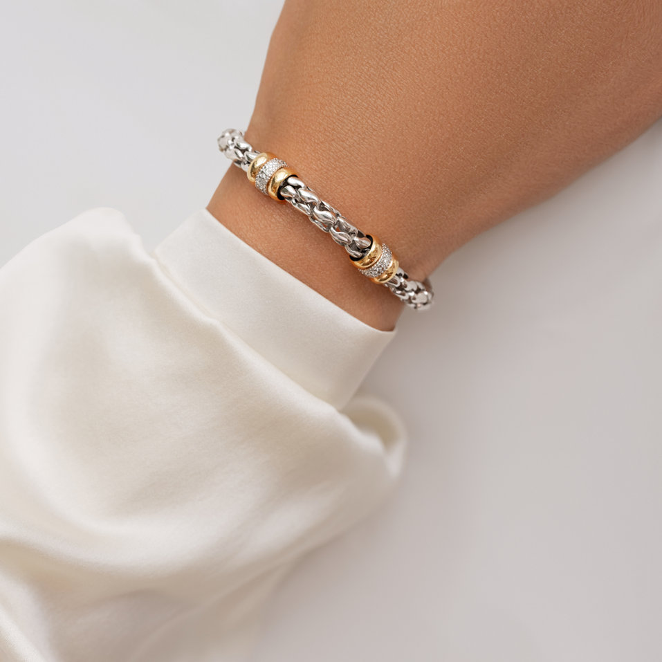 Náramek s diamanty Samuel