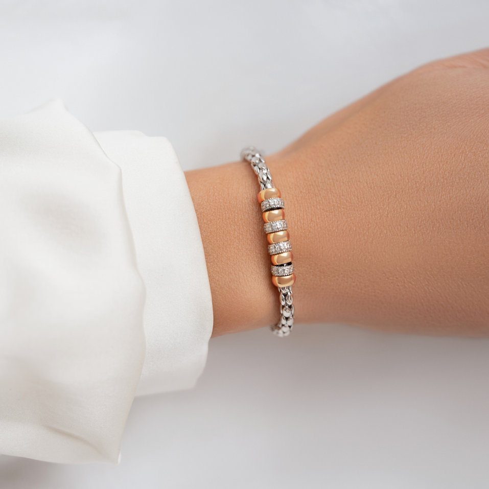 Náramek s diamanty Brekalo