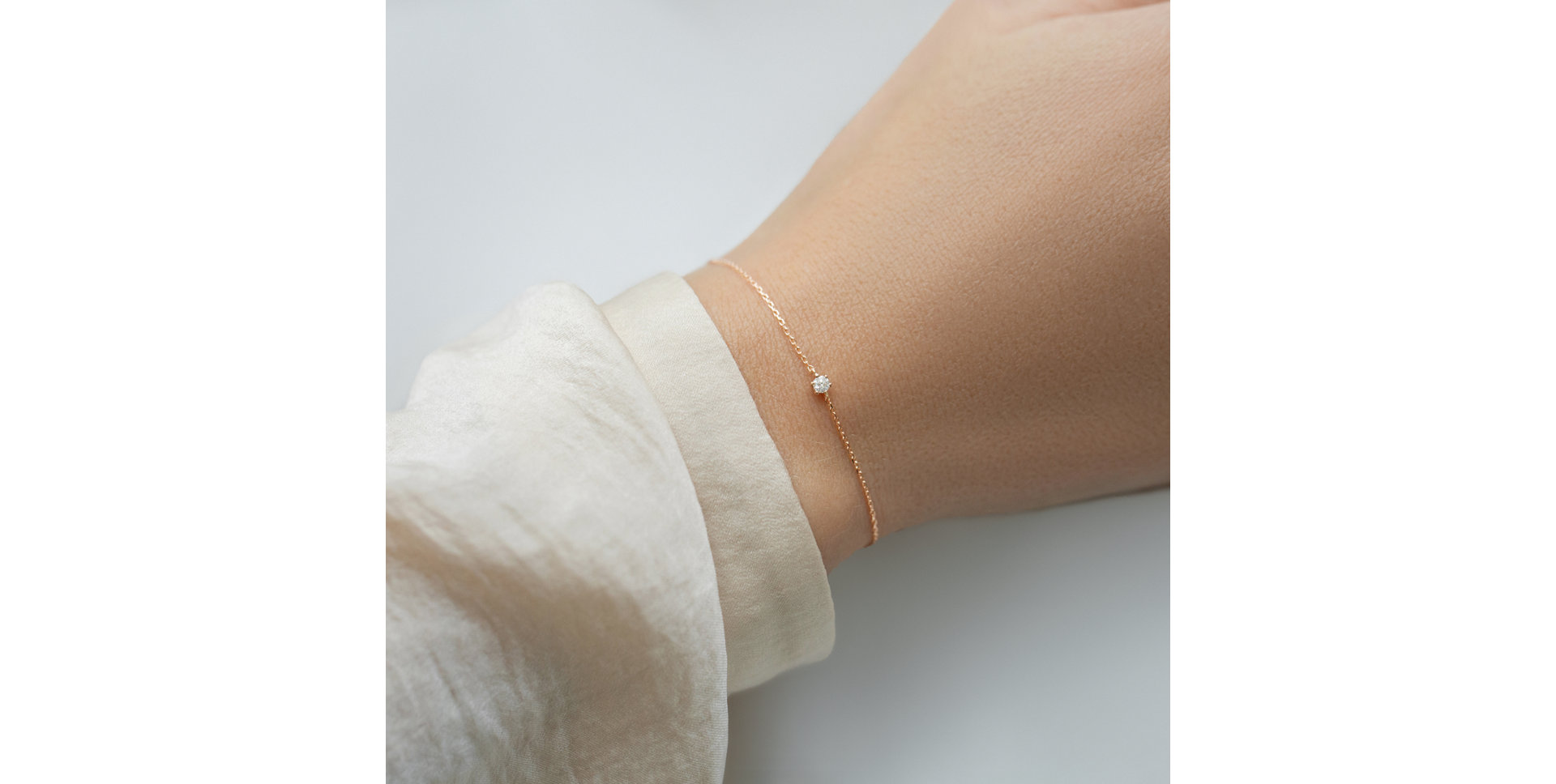 Náramek s diamantem Essential Shine