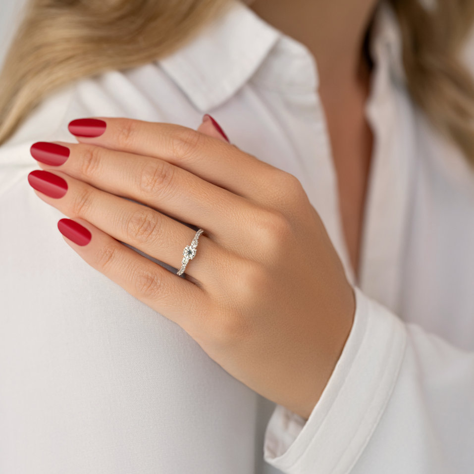 Prsten s diamanty Gracious Hope