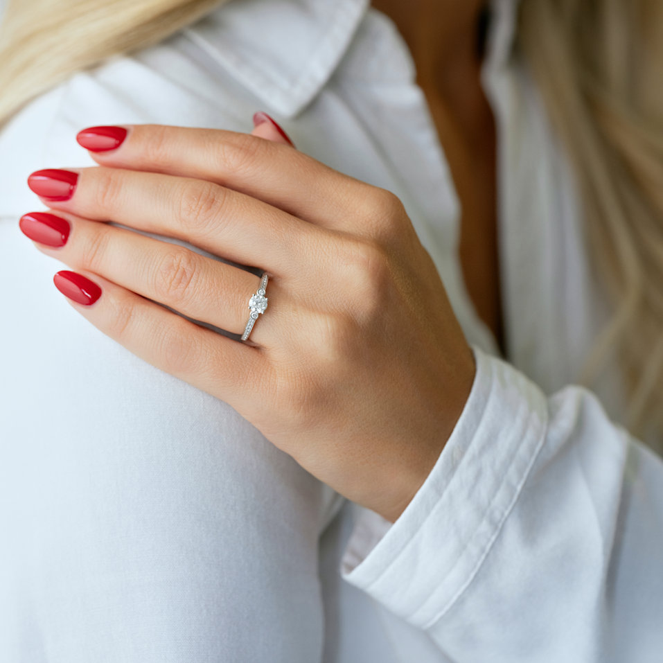 Prsten s diamanty Infinite Glamour