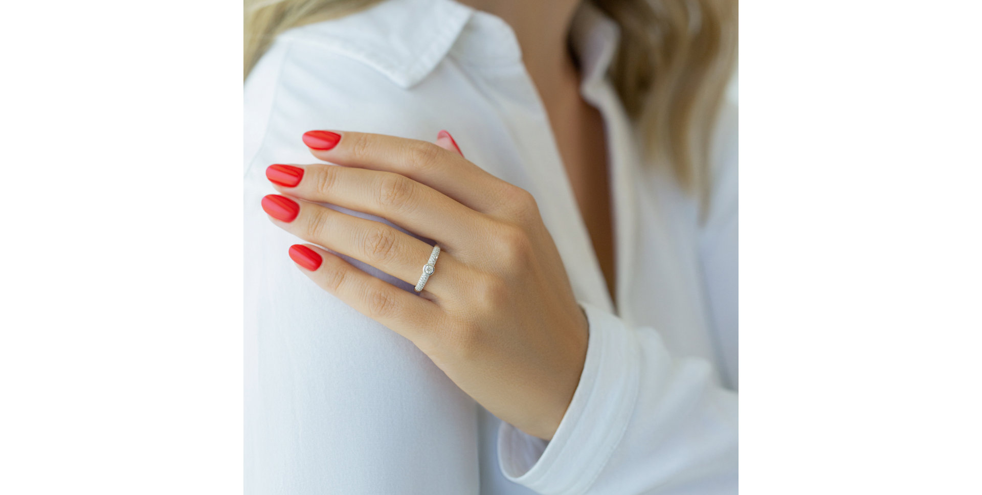 Prsten s diamanty Princess Calanthe